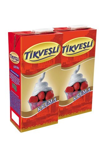 Tikveşli Sıvı Krem Şanti 12x1 lt