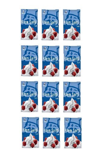 Pakmaya Toz Krem Şanti 12x75 gr