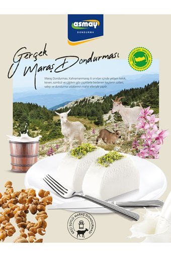 Asmay Sade Dondurma Paket 1 kg