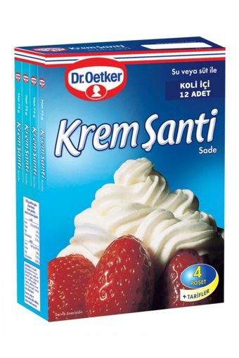 Dr. Oetker Toz Krem Şanti 12x300 gr