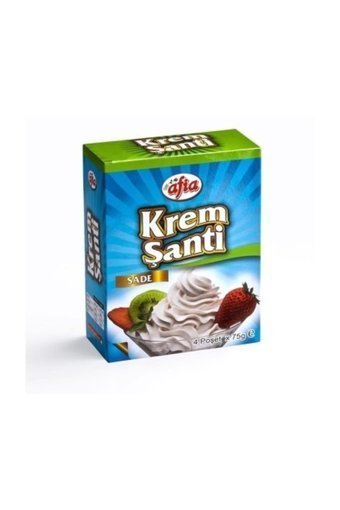 Afia Toz Krem Şanti 4x75 gr