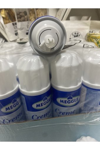 Meggle Sprey Krem Şanti 12x250 ml