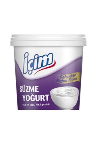İçim Kaymaksız Süzme Yoğurt 900 gr