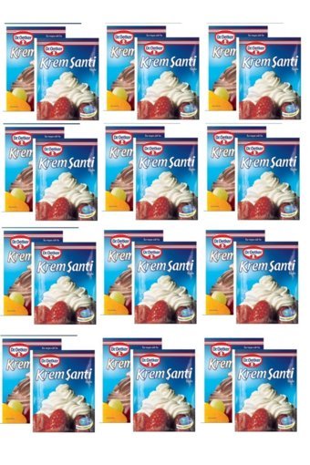 Dr. Oetker Çikolatalı Toz Krem Şanti 12x80 gr