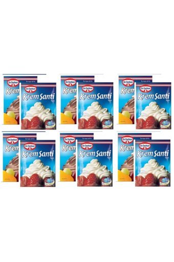 Dr. Oetker Çikolatalı Toz Krem Şanti 6x80 gr