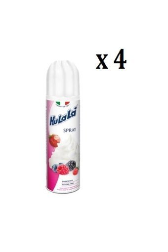Hulala Sprey Krem Şanti 4x250 ml