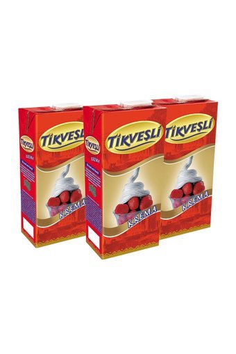 Tikveşli Sıvı Krem Şanti 3x1 lt