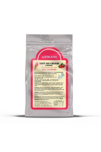 Altıncezve Çilekli Dondurma Paket 1.3 kg