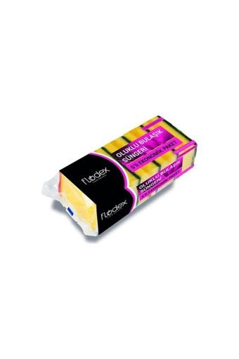 Flodex Oluklu Bulaşık Süngeri 5'li