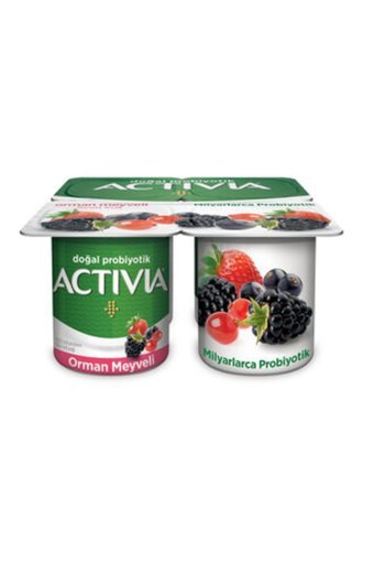 Activia Meyveli Yoğurt 4x100 gr