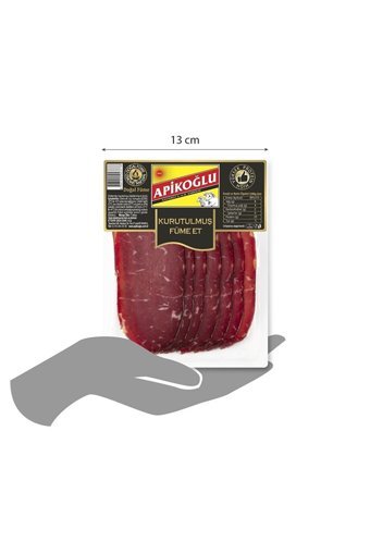 Apikoğlu Kuru Dana Füme 2x70 gr
