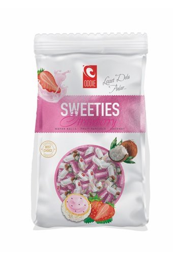 Oddıe Sweeties Çilekli Gofret 250 gr