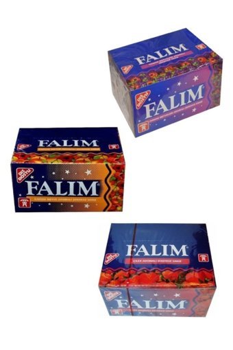 Falım Meyveli Aromalı Sakız 100'lü 3 Adet