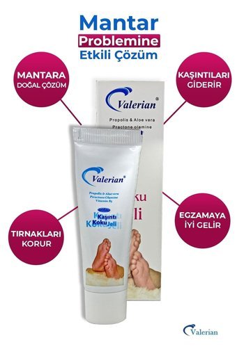 Valerian Koku Önleyici Ayak Kremi 35 ml