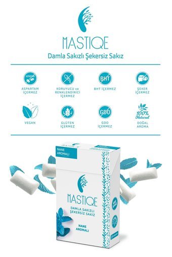 Mastiqe Naneli Damla Sakızlı Aromalı Sakız 20 Adet