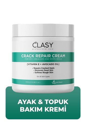 Clasy Çatlak Ayak Kremi 100 ml