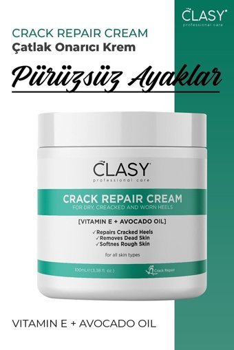 Clasy Çatlak Ayak Kremi 100 ml