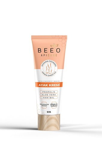 Beeo Apıcare Nemlendirici Ayak Kremi 50 ml