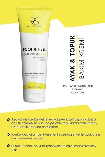 Rise And Shine Bakım Ayak Kremi 75 ml