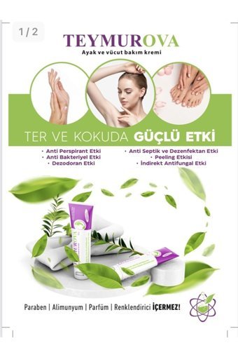 Teymurova Koku Önleyici Ayak Kremi 30 ml