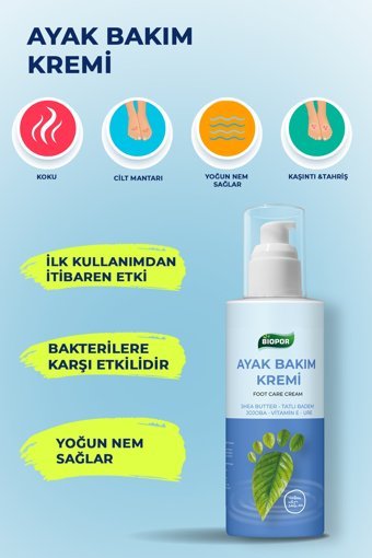 Biopor Üreli Bakım Ayak Kremi 100 ml