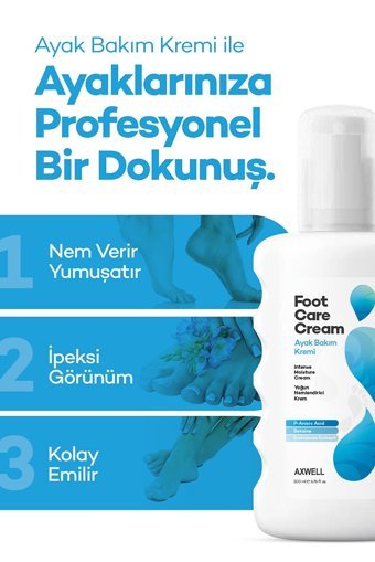Axwell Bakım Ayak Kremi 200 ml