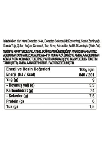 Gurme212 Kahvaltılık Sos 300 gr