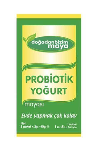 Doğadan Bizim Maya Kuru Yoğurt Mayası 5x2 gr