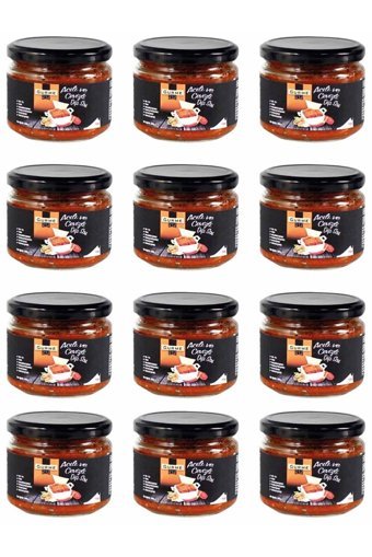 Gurme212 Cevizli Acılı Kahvaltılık Sos 12x300 gr