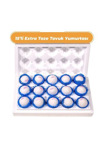 Yumurtasepeti Tavuk Yumurtası 15'li