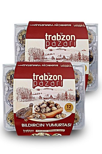 Trabzon Pazarı Bıldırcın Yumurtası 24'lü