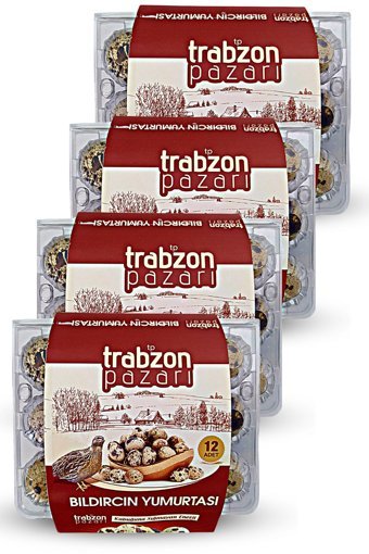 Trabzon Pazarı Bıldırcın Yumurtası 48'li
