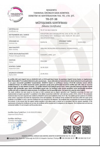 Damalı Organik Tavuk Yumurtası 10'lu