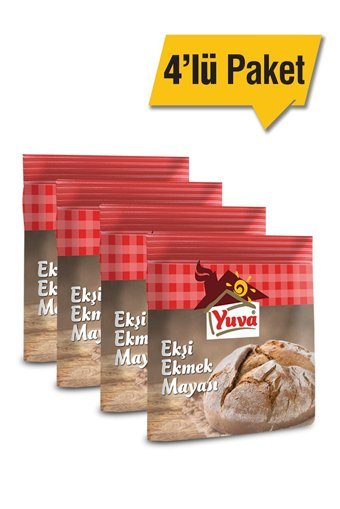 Yuva Kuru Ekşi Maya 4x35 gr