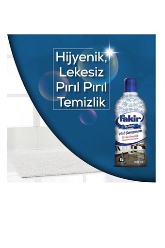 Fakir Üstün Temizlik Makine Halı Şampuanı 3x1 lt