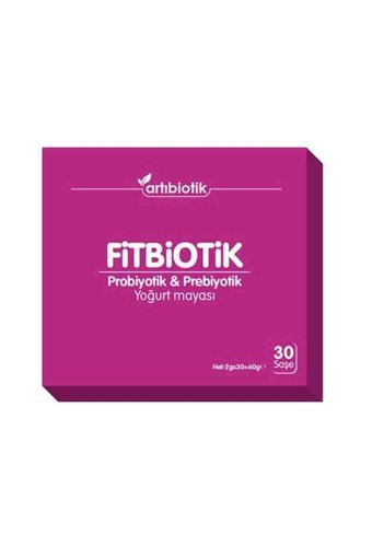 Artıbiotik Fitbiotik Kuru Yoğurt Mayası 30x2 gr