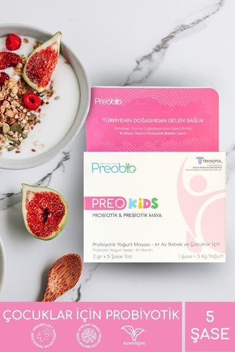 Preobio Preo Kids Kuru Yoğurt Mayası 5 kg