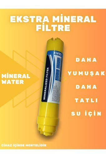 Almera 10 Aşamalı 8 lt Kapalı Kasa Pompasız Tezgah Altı Su Arıtma Cihazı