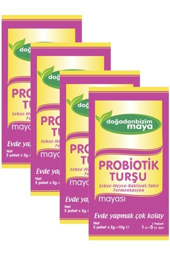 Doğadan Bizim Maya Kuru Turşu Mayası 20x2gr