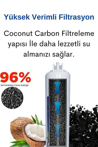 Oxygen Water 6 Filtreli 8 lt Kapalı Kasa Pompalı Tezgah Altı Su Arıtma Cihazı