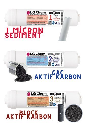LG Chem Cool 14 Aşamalı 8 lt Kapalı Kasa Pompasız Tezgah Altı Su Arıtma Cihazı