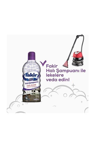 Fakir Makine Halı Şampuanı 6x1 lt