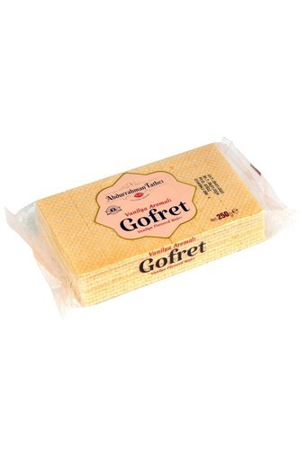 Abdurrahman Tatlıcı Vanilyalı Gofret 28x250 gr