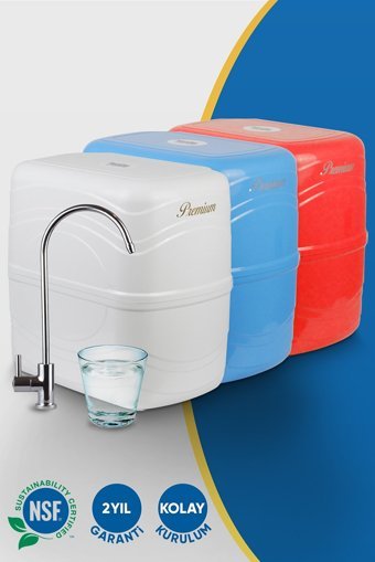 Purex 5 Filtreli 8 lt Kapalı Kasa Pompasız Tezgah Altı Su Arıtma Cihazı