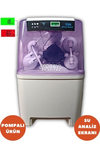 LG 8 Filtreli 8 lt Kapalı Kasa Pompalı Tezgah Altı Su Arıtma Cihazı