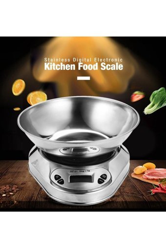 Mastek KFS-S3 Dijital Hazneli 5 kg Mutfak Tartısı