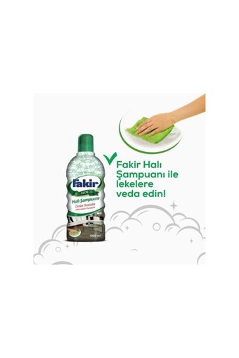 Fakir Halı Şampuanı 4x1 lt