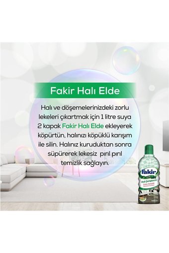 Fakir Üstün Temizlik Elde Halı Şampuanı 1 lt