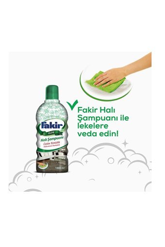 Fakir Üstün Temizlik Elde Halı Şampuanı 1 lt