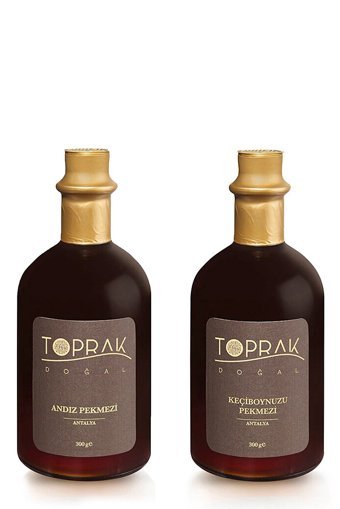 Toprak Doğal Andız-Keçiboynuzu Pekmezi 2x300 gr